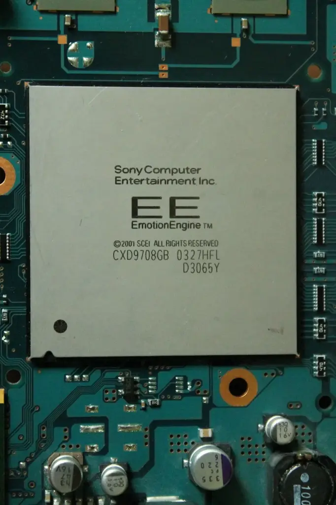 A picture of silver chip, marked 